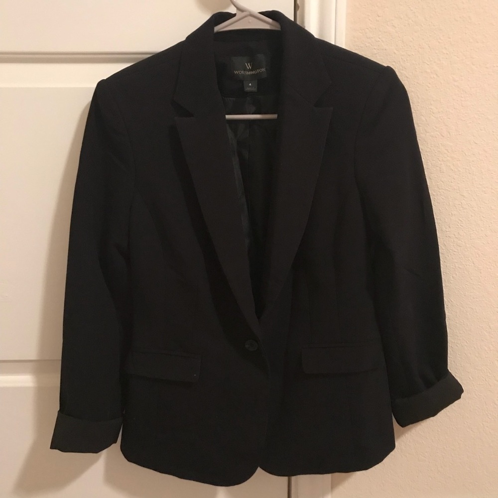 Black blazer- size 4